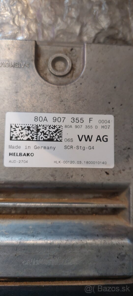 Riadiaca jednotka AdBlue AUDI . - 2