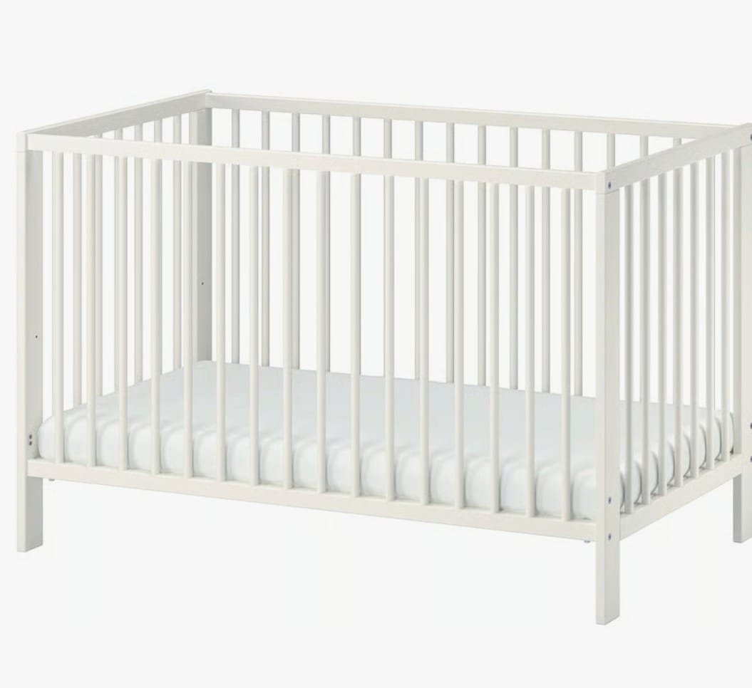 GULLIVER Detská postieľka, biela, 60x120 cm - 2