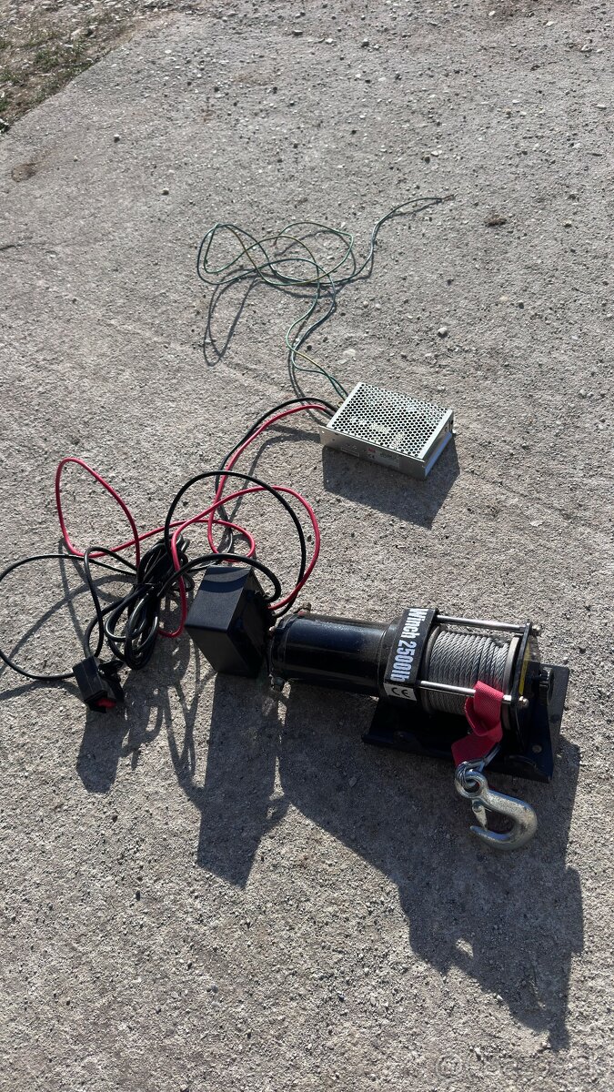 Elektrický navijak 12V 2500 lbs - 2