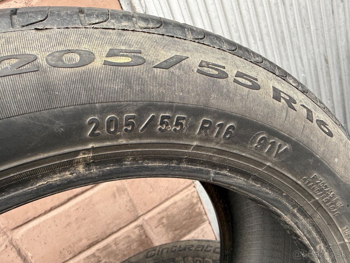 Letne pneumatiky PIRELLI 205/55 R16 - 2