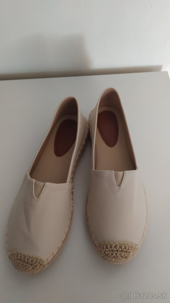 Nové letné espadrilky č.36 - 2