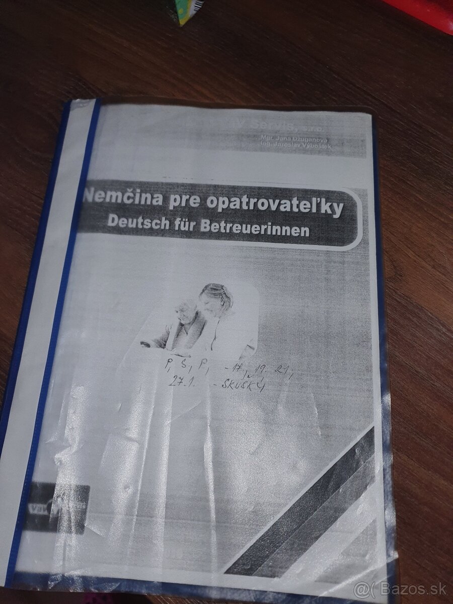 Nemčina pre opatrovatelky - 2