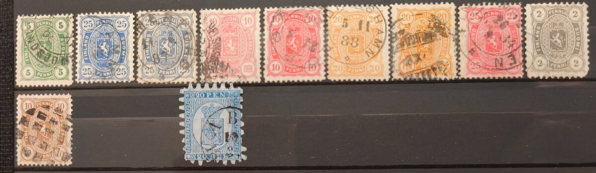 Zbierka starých známok - 2