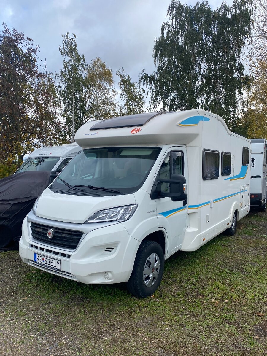 Eura mobil,2015,130ps,garaz,klima,tempo,solar,kamera,pekny - 2