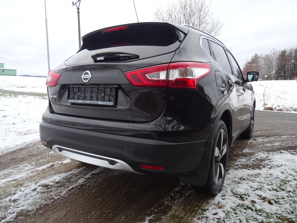 Nissan Qashqai 1,5 dCi 81kW spořeba 5,1L/100km pěkná výbava - 2