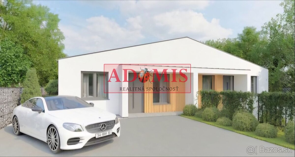 ADOMIS - predám veľký bungalov 146m2 Košice-Šaca 541m2, všet - 2