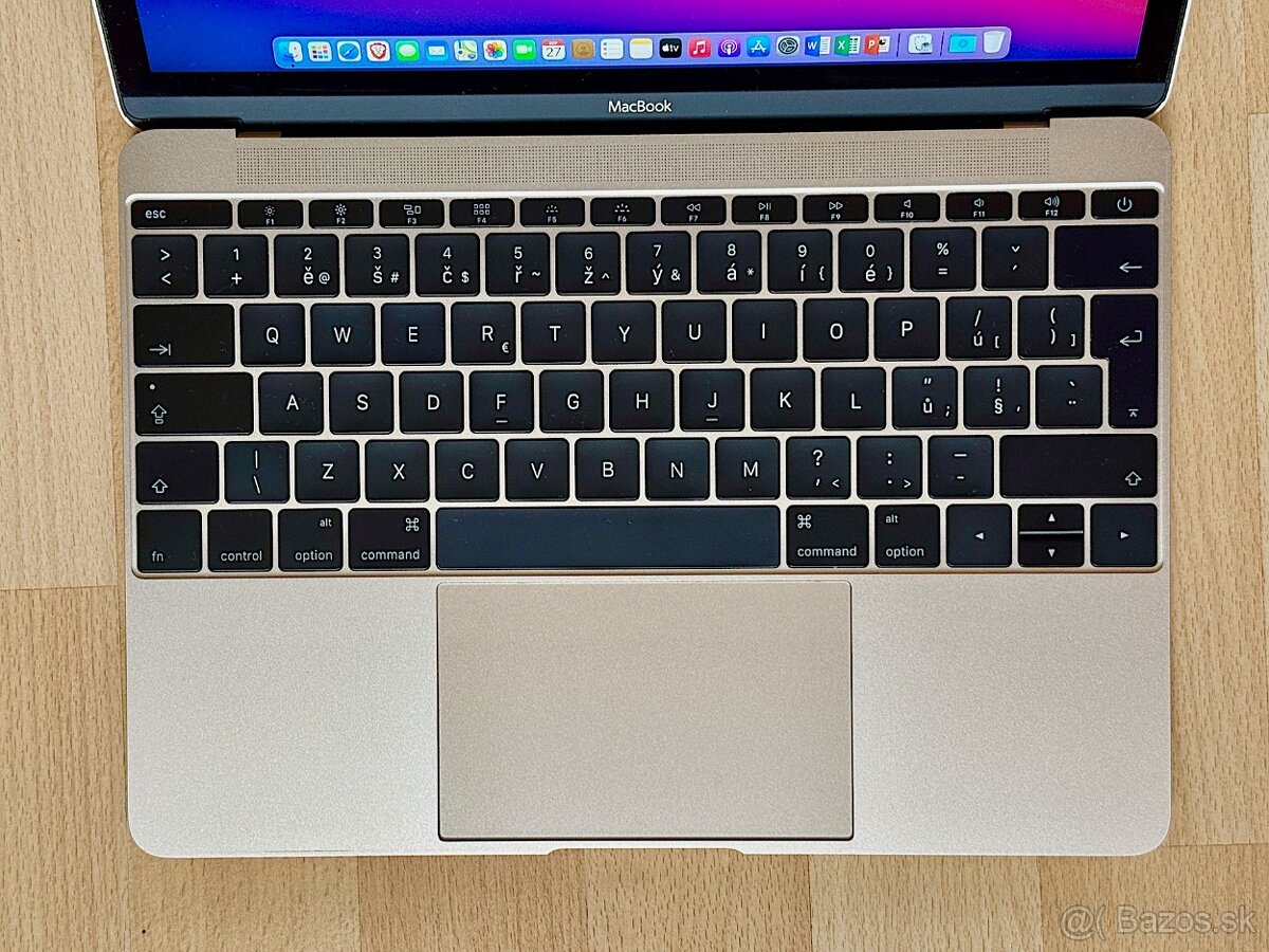 MacBook 12" Gold, TOP STAV, NOVÁ BATERKA - 2
