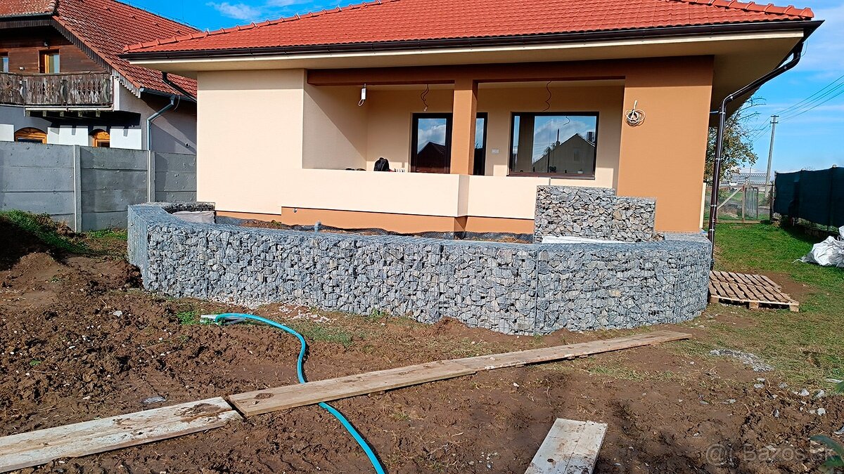 Gabiónové ploty a múry na mieru - 2