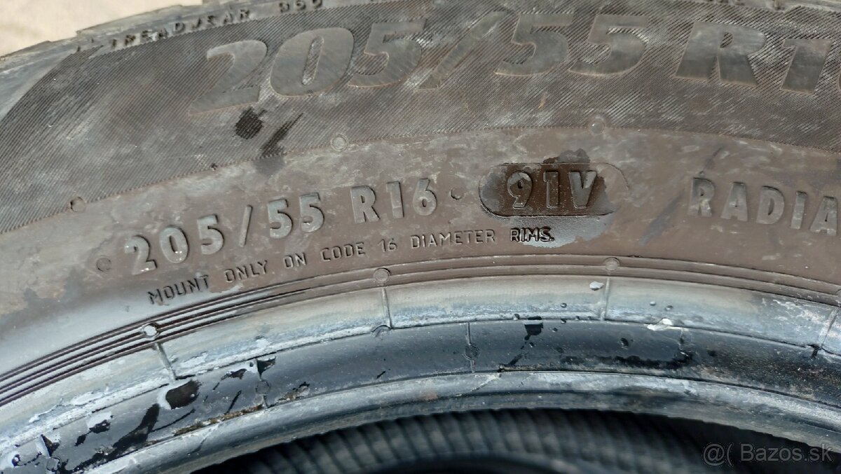 letné pneumatiky R16 205/55 - 2