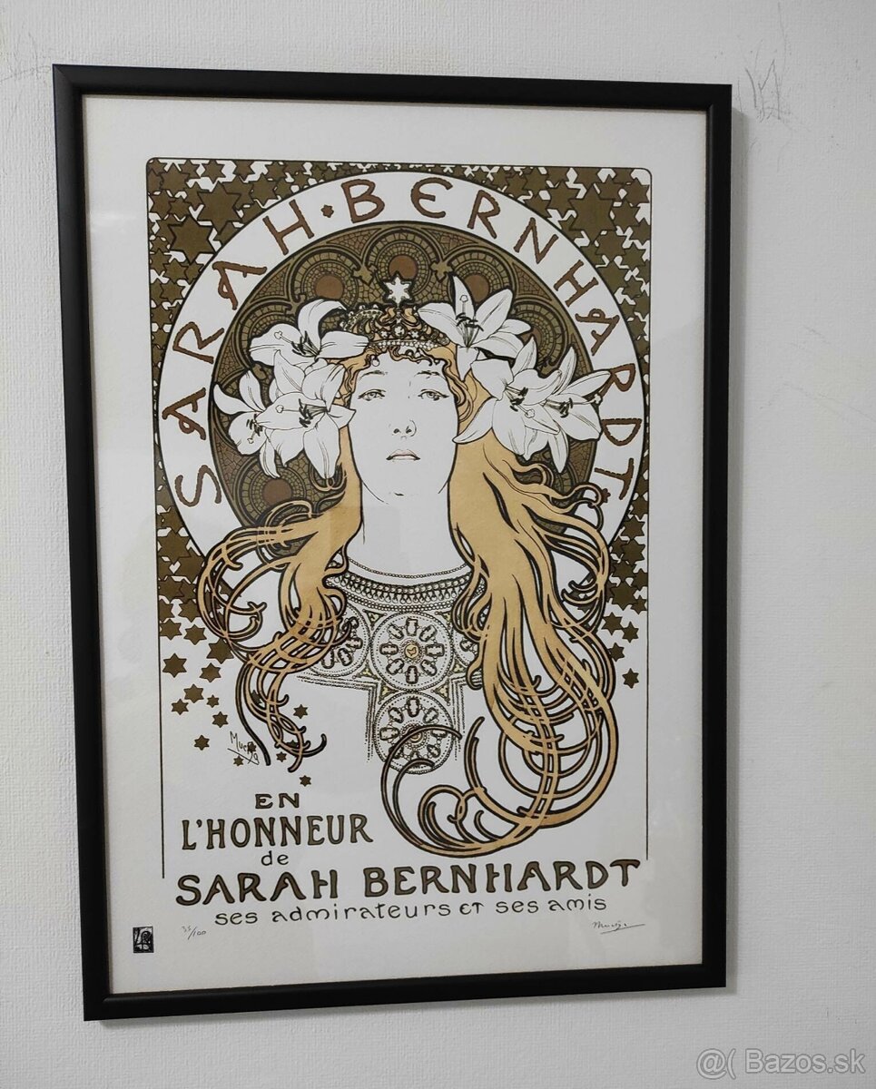 Alfonz Mucha - Venuša. 2x litografia - 2