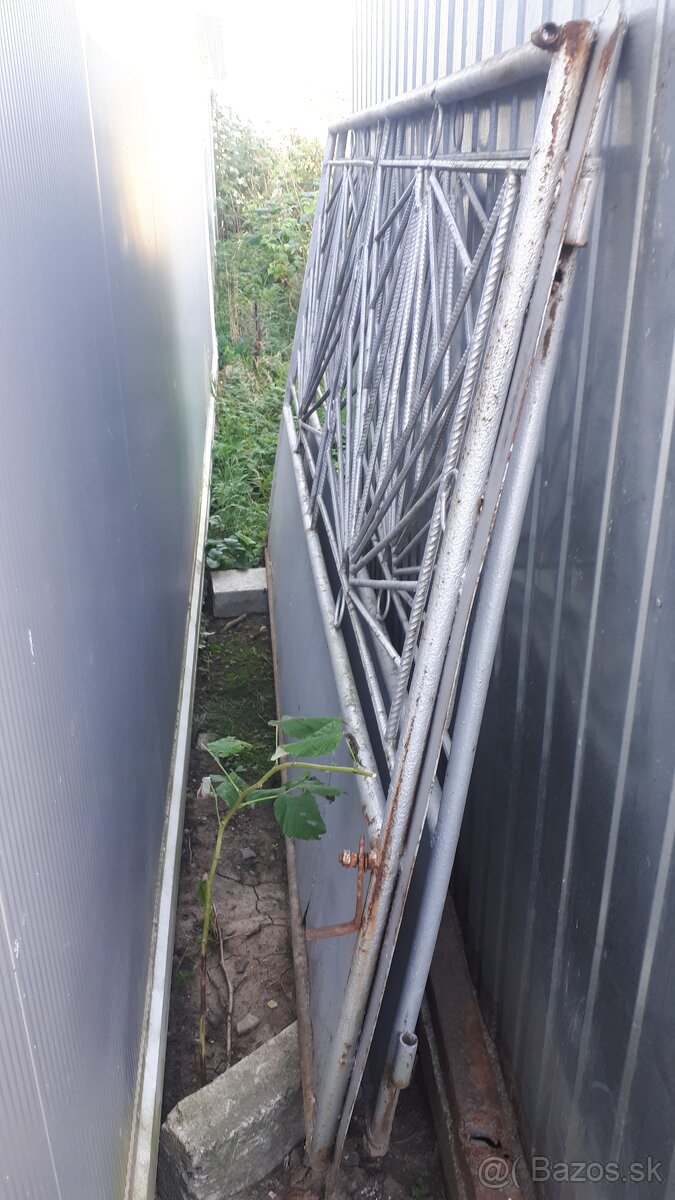 Dvojkrídlová brána - 5m šírka - 2