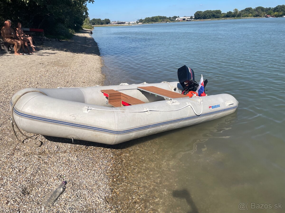 Predám gumený čln 380cm - 2