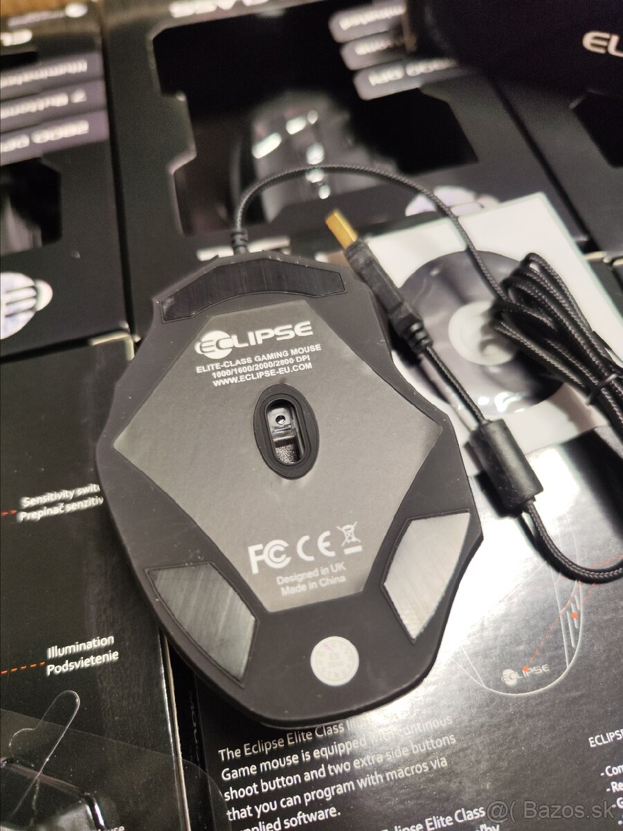 Herná myš Eclipse Elite Class (2800 DPI) – Nová - 2