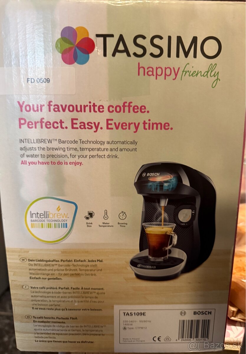 Tassimo Happy friendly BOSCH kávovar - 2