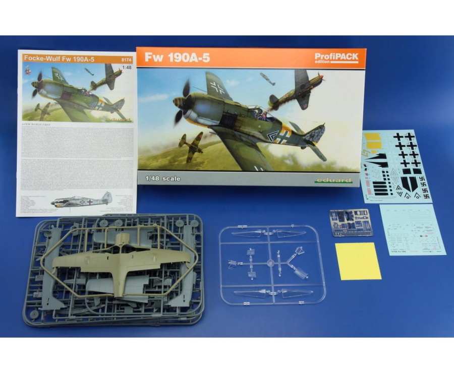 Predám plastikový model Fw-190A-5 Eduard 1:48 - 2