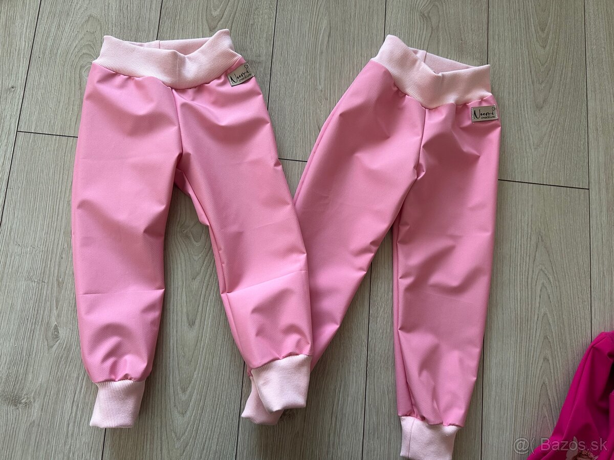 Jarné Softshellove nohavice 104 a 110 - 2