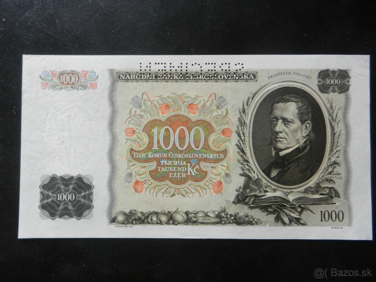 Bankovky 1 rep. a iné - 2