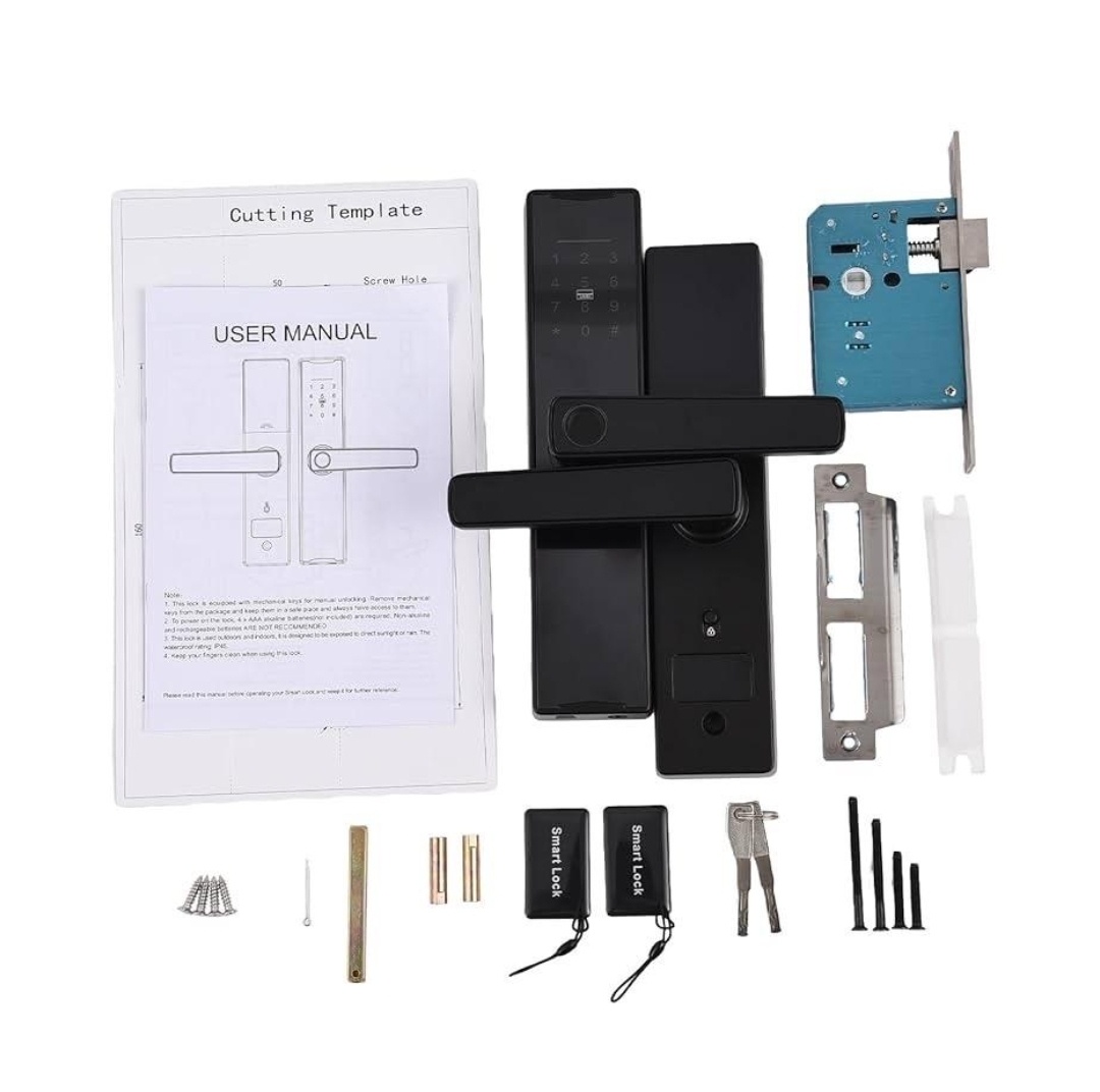 Zemismart Inteligentný zámok dverí s biometrickým čítačom - 2