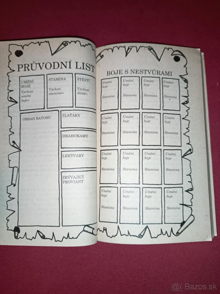 Jackson/Livingstone - Čaroděj z Ohňové hory (gamebook) - 2