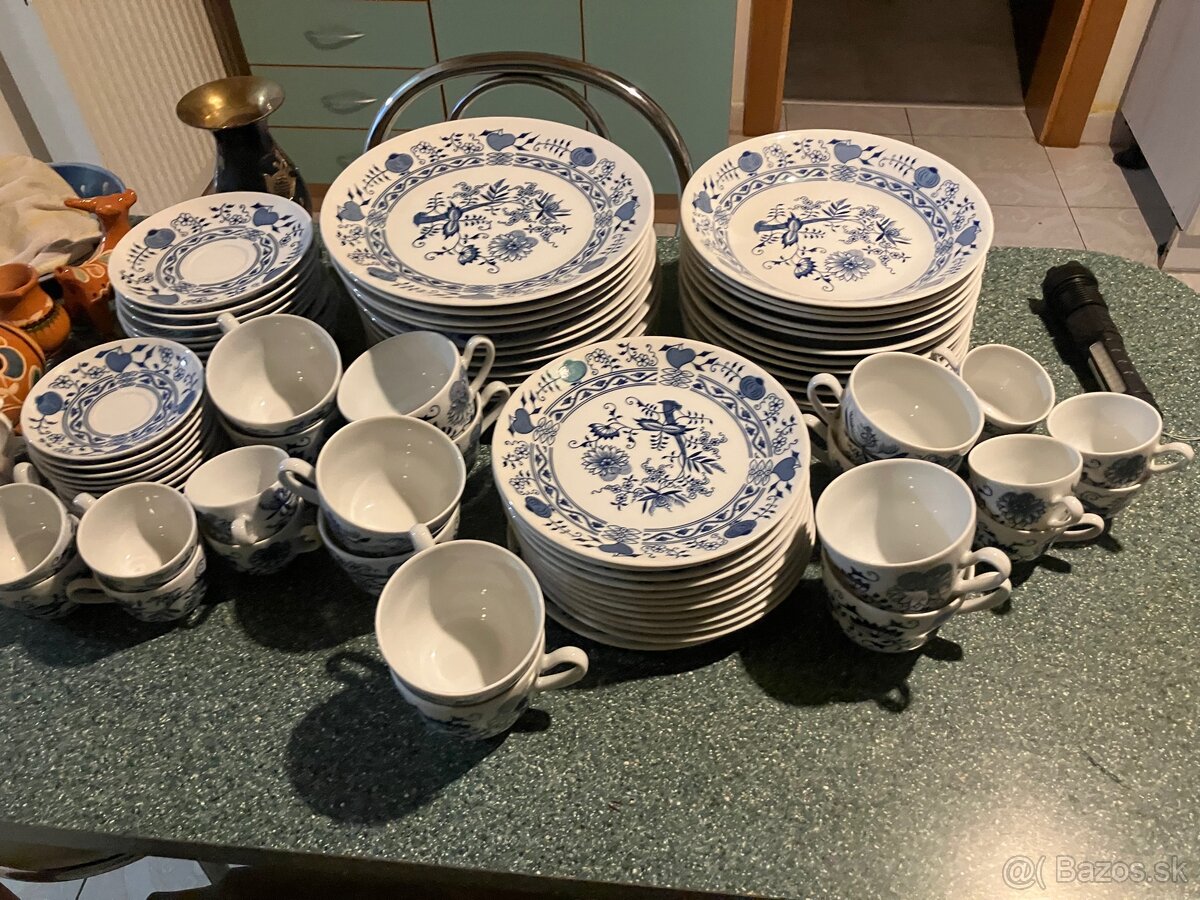 Predám porcelán cibulak pre 6 ľudí - 2