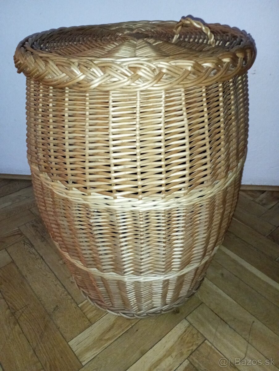 Prútený kôš na prádlo - 2