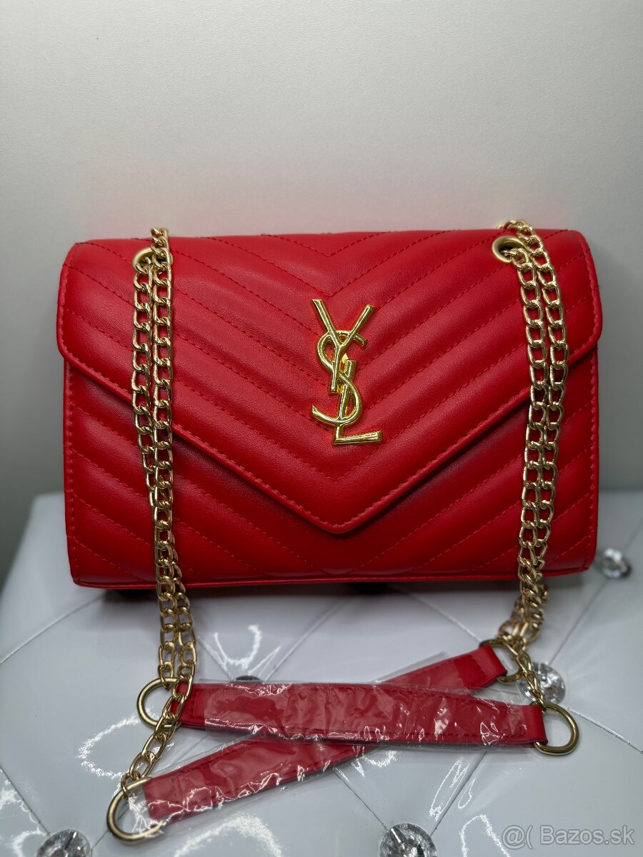 yves saint laurent kabelka cervena - 2