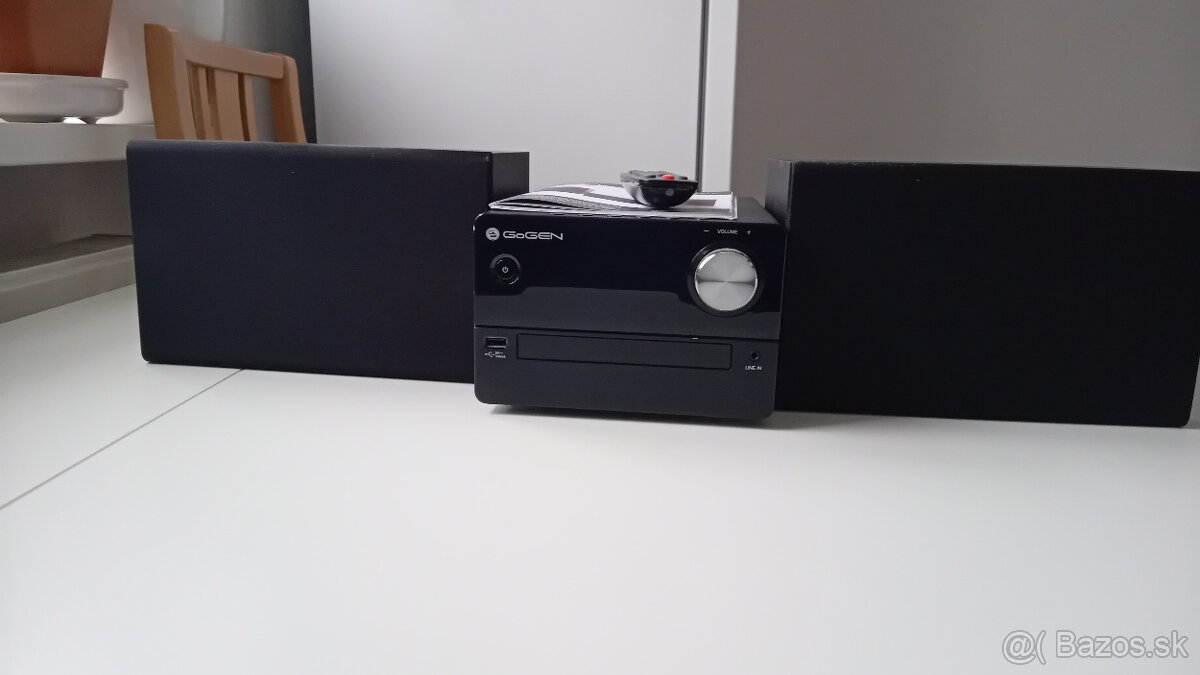 Mikro HiFi systém GoGEN MSC 372 BT U čierna farba - 2