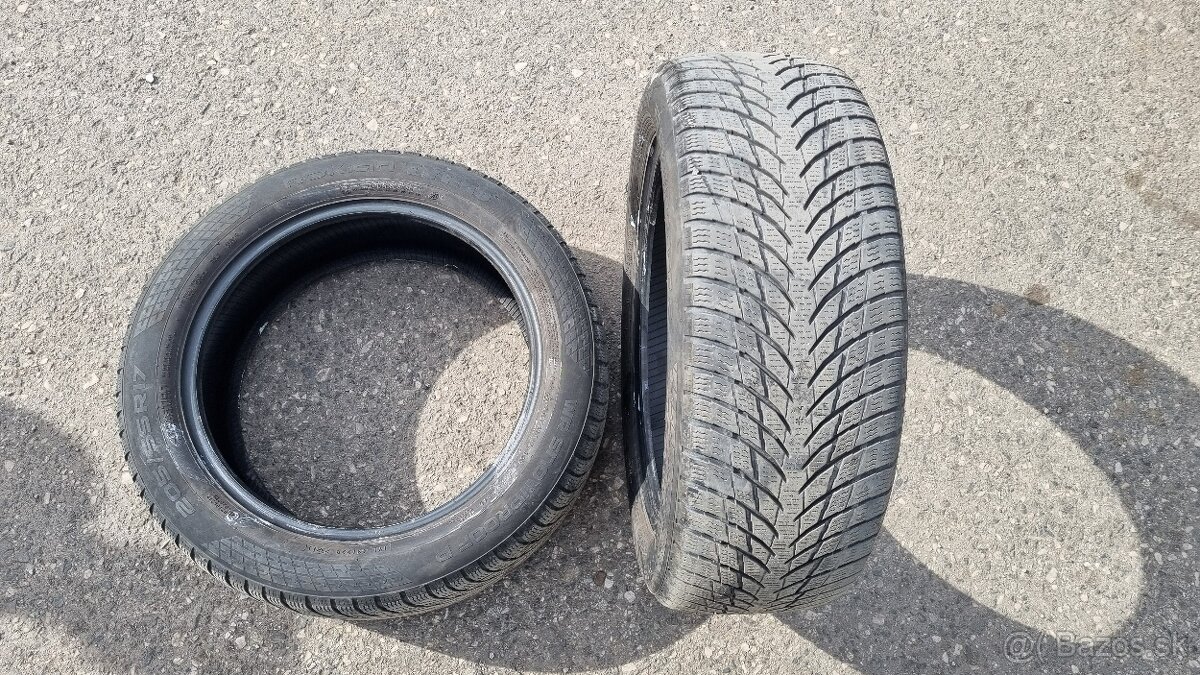 Predám zimne pneu Nokian 205/55 R17 - 2