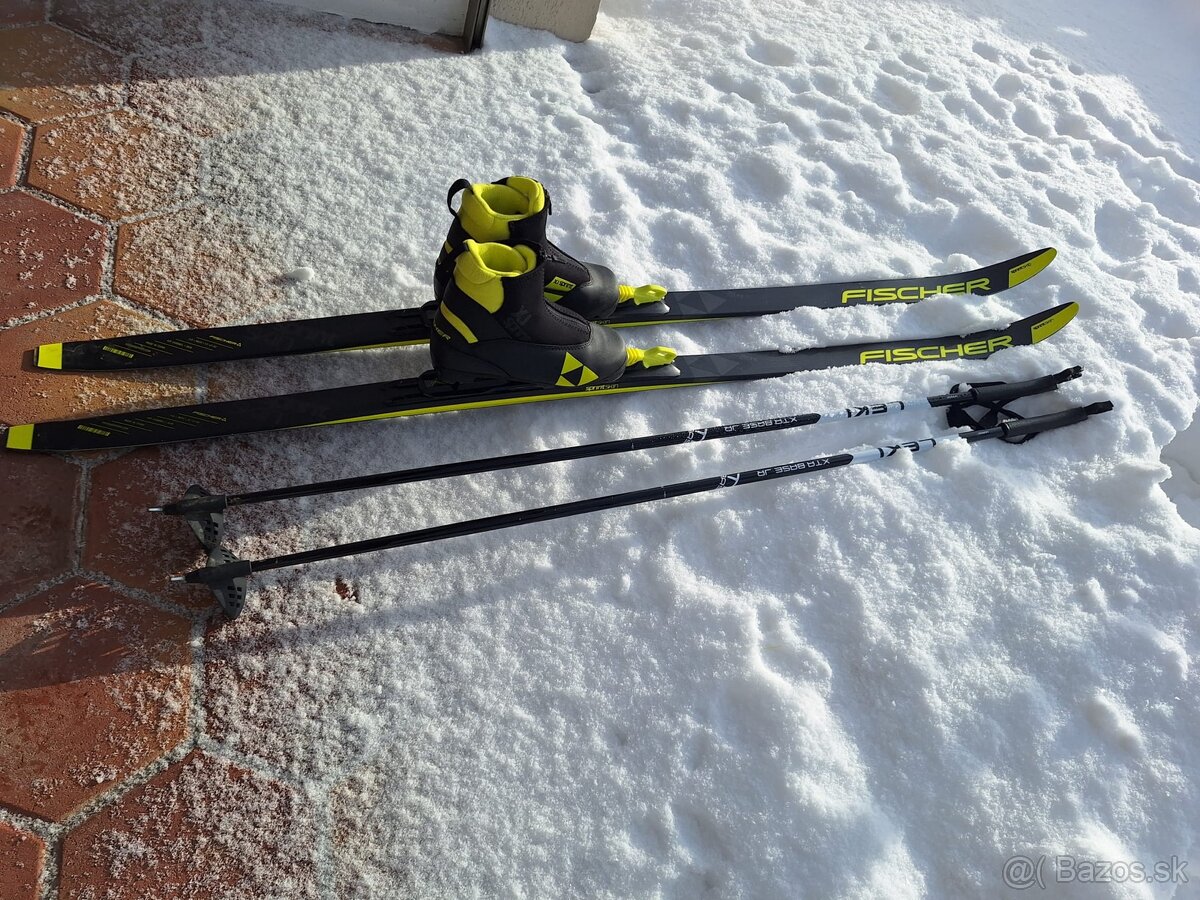 Predám detský bežecký set FISCHER 130 cm - 2