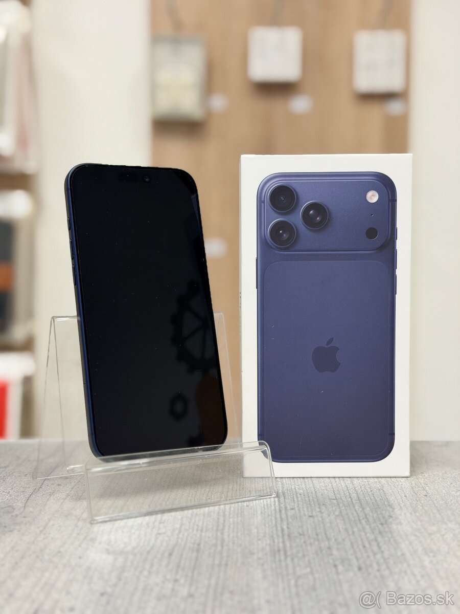 100% BATÉRIA - Apple iPhone 17 Pro 256GB Deep Blue - 2