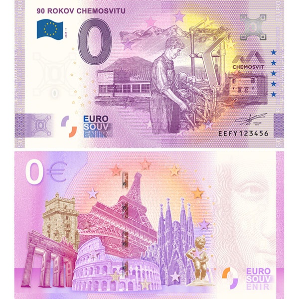 Pamätná obálka - Chemosvit - 2