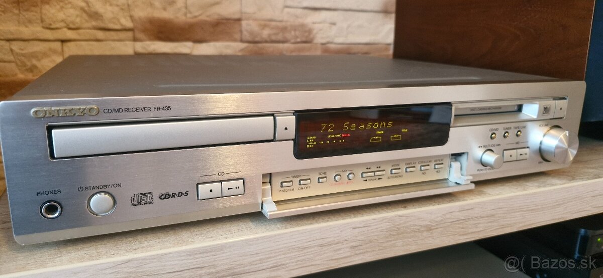 Predám ONKYO FR-435 – CD/MD Receiver + 5ks MD - 2