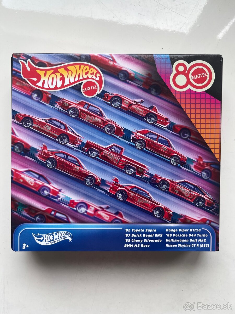 Hot Wheels silver series 80 výročie - 2