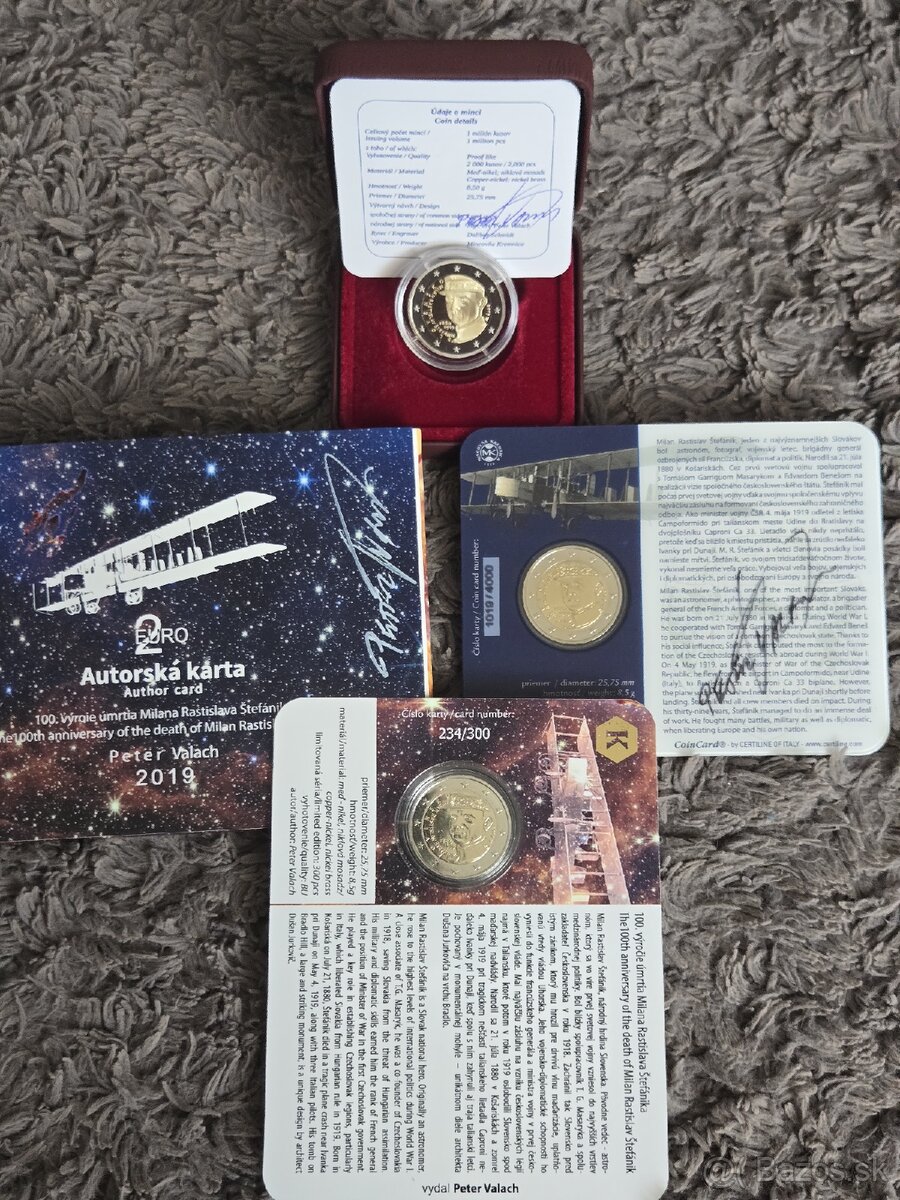 2€ Proof 2019 M.R.ŠTEFÁNIK - 2