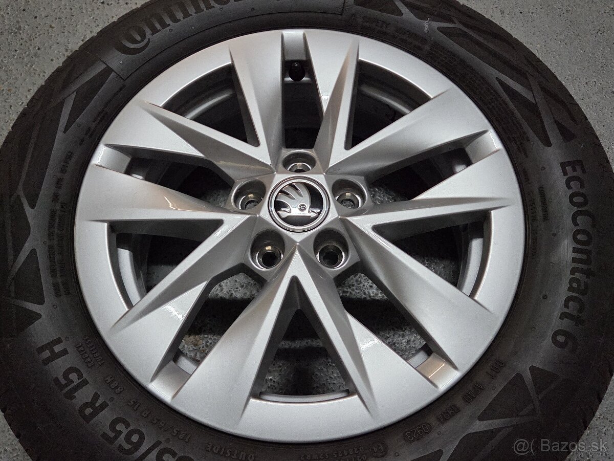 15" Škoda (5x100), Continental 95% - 2