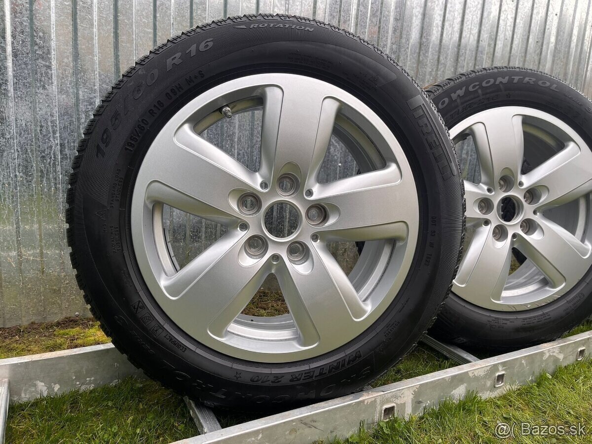 5x112 R16 orig Minicooper 195/60 R16 - 2
