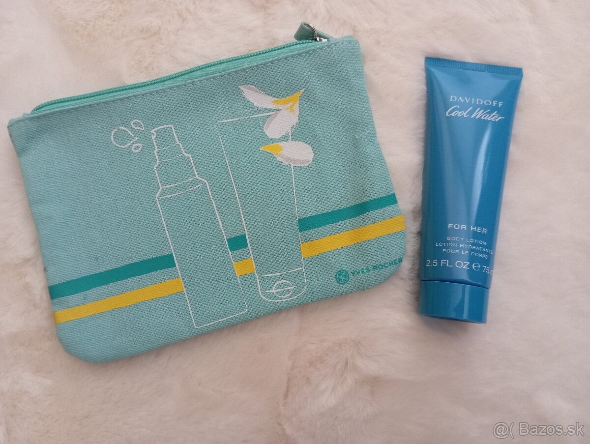Telové mlieko Davidoff a kozmeticka taštička Yves Rocher - 2