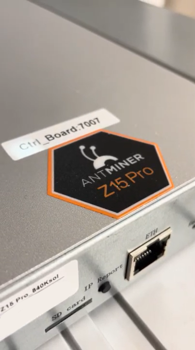 Asic Ant_miner Z15 Pro (840 Ksol) BITMAIN - Zcash - 2