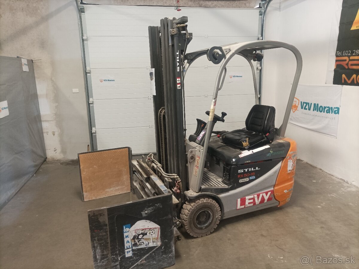 Vysokozdvižný vozík Still s kleštěmi - 2