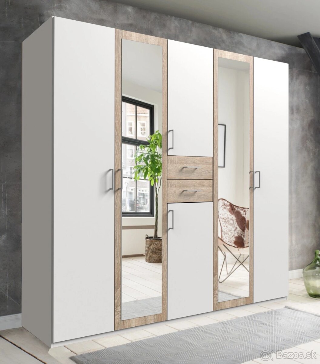 Satnikova skrina dĺžka 225cm výška 205cm a hĺbka 60cm - 2