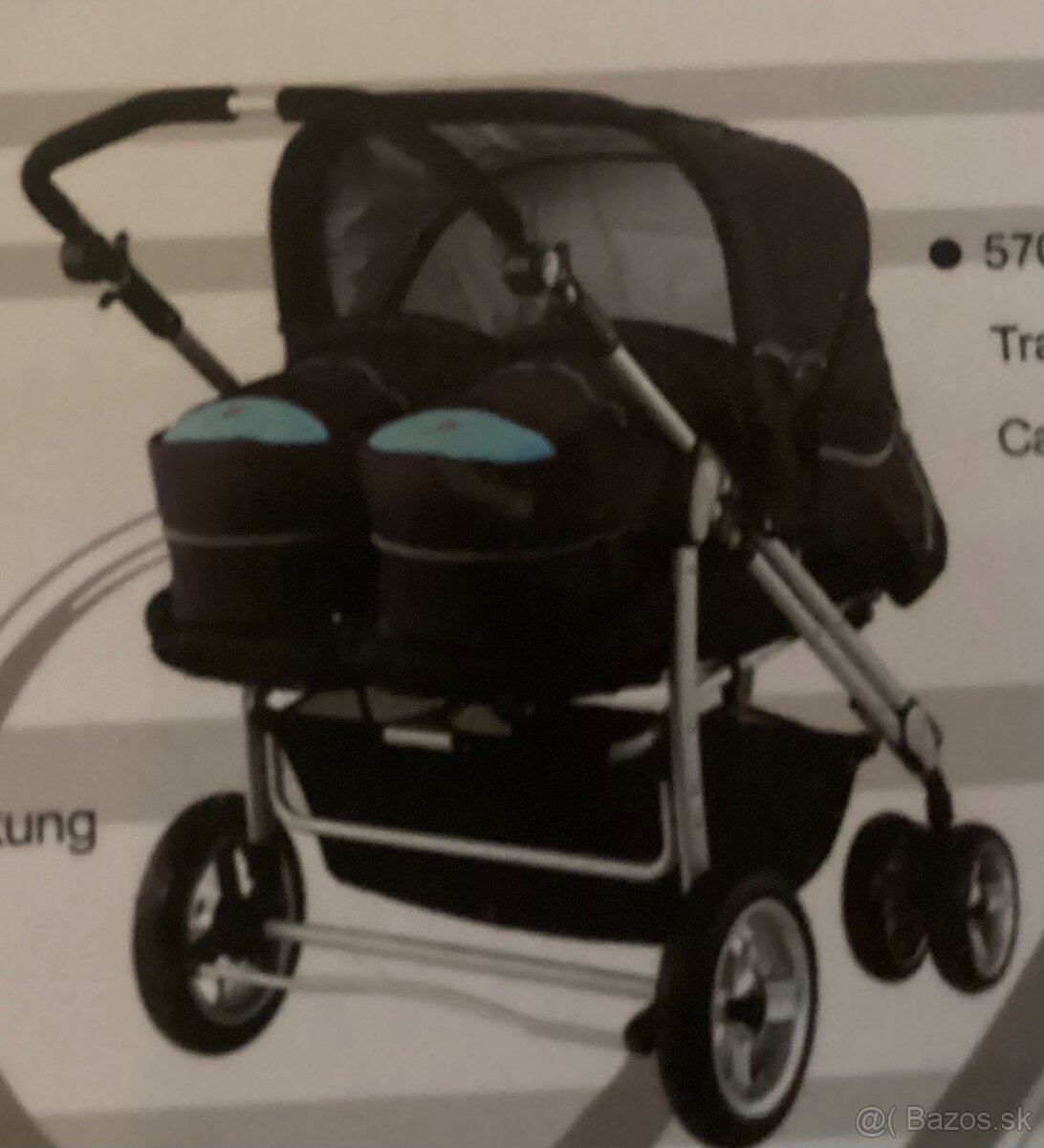 Kočík pre dvojčatá - 2