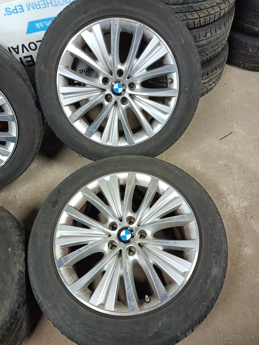 4ks alu disky BMW 5x120 R19 + pneu - 2