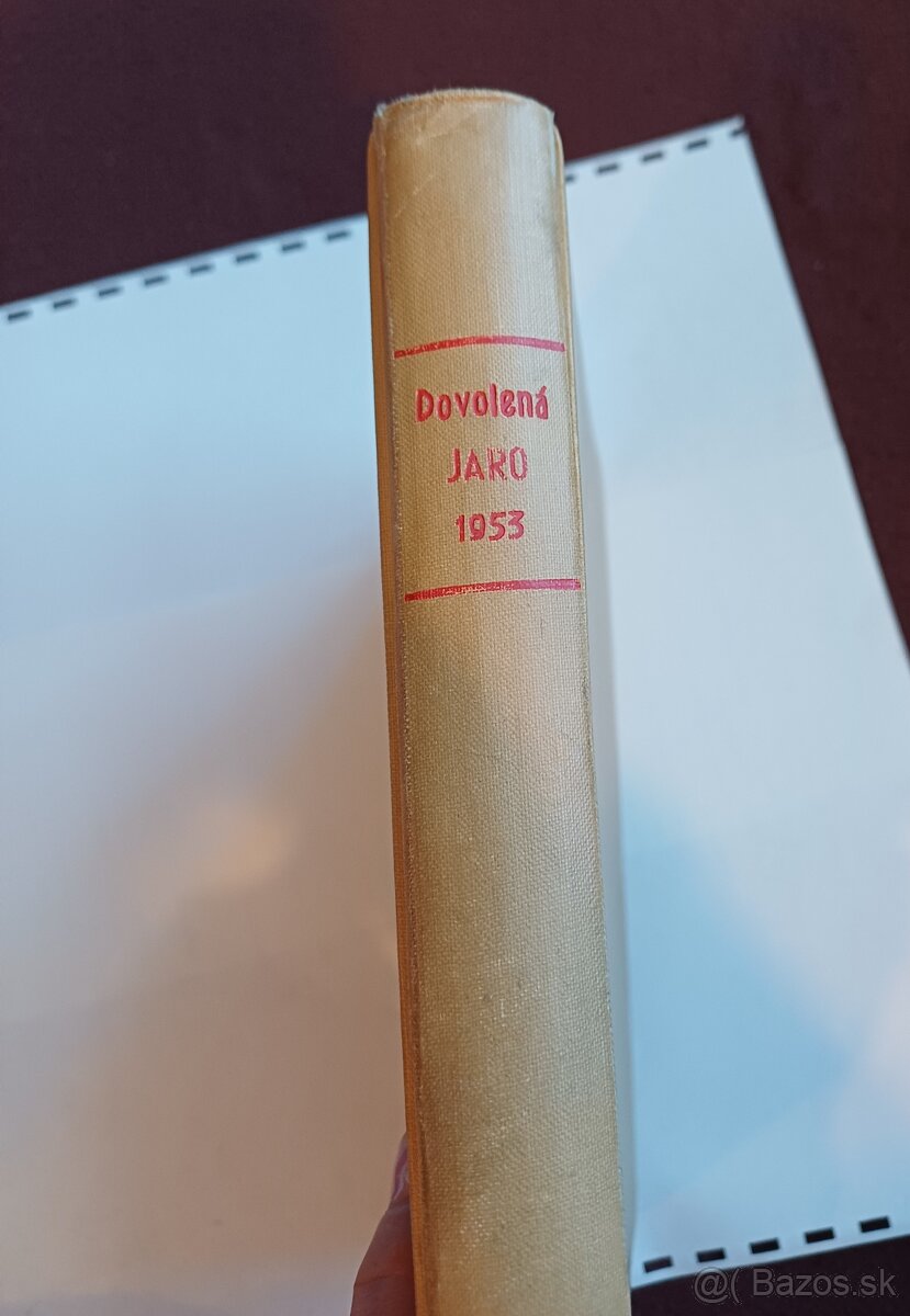 Dovolena jaro 1953 -Donovaly - 2