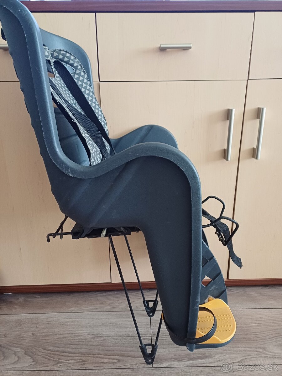 Predám detskú sedačku na bicykel+paklonosič - 2