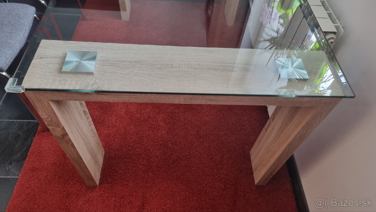 Kuchynský stôl sklenený - 2