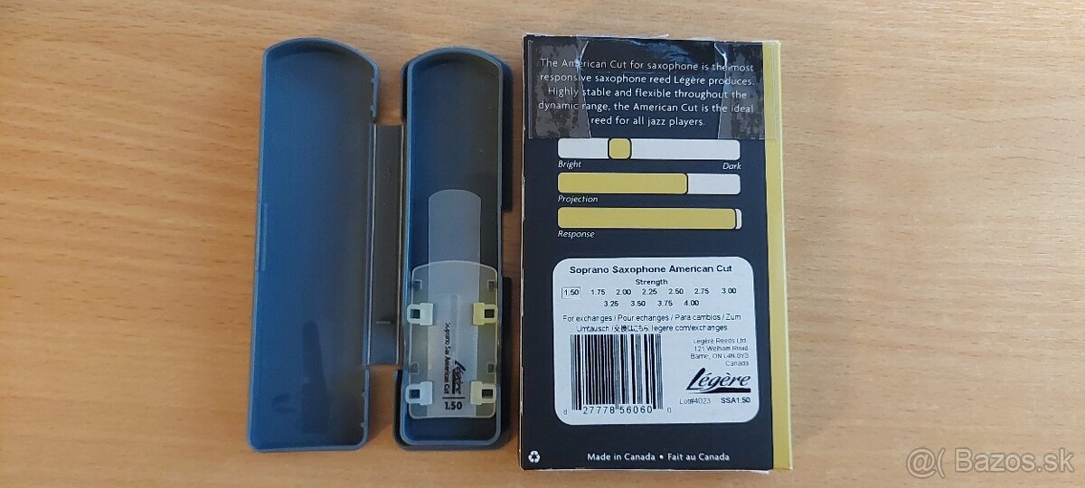 Légére Soprano American cut 1.50 plátok - 2