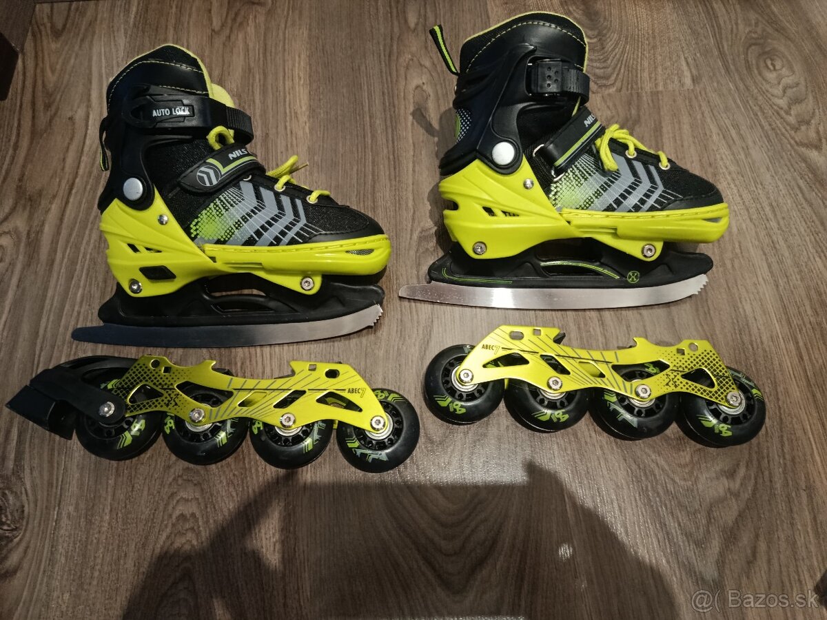 Korčule nastaviteľné (29-33) 4v1 - 2