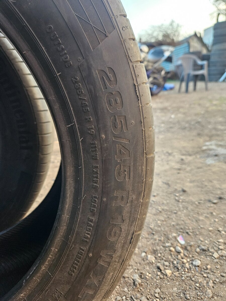 Predam 285/45 R19 Letné 2ks - 2