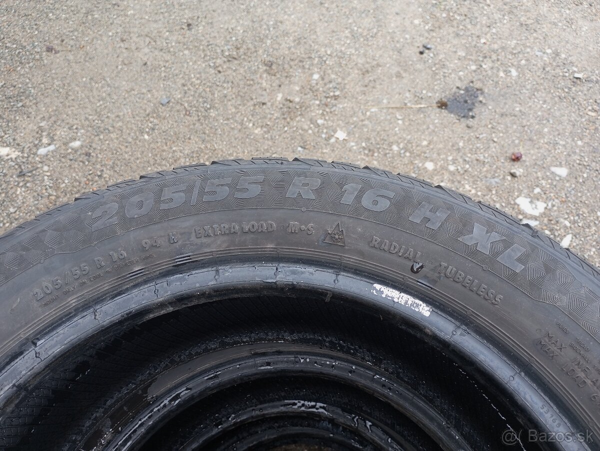 zimne pneu 205/55 r16 - 2