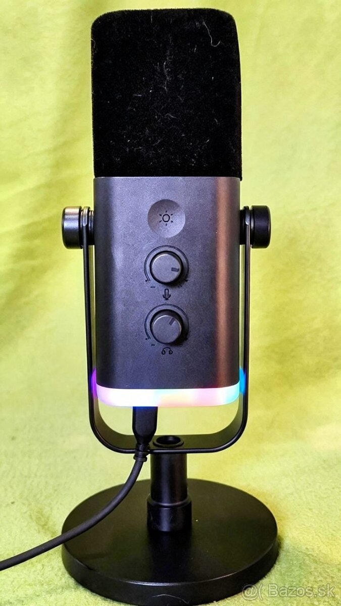FIFINE AmpliGame AM8 dynamický mikrofón USB/XLR + stojan + k - 2